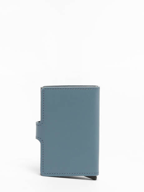 Card Holder Leather Secrid Blue glitter limited 00M other view 2
