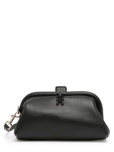 Sac BandouliÃ¨re Th Feminine  Polyester RecyclÃ© Tommy hilfiger Noir th feminine  AW15249