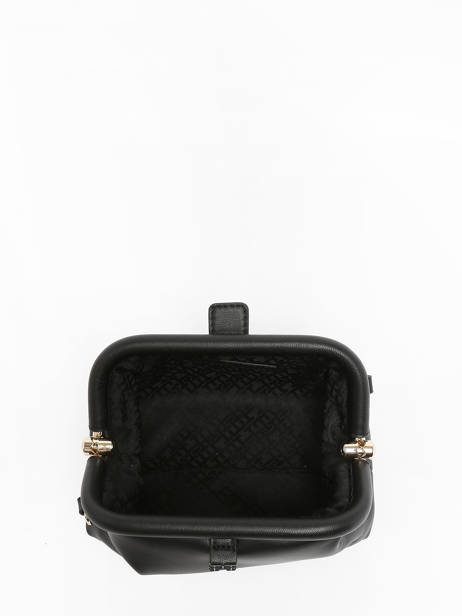 Sac BandouliÃ¨re Th Feminine  Polyester RecyclÃ© Tommy hilfiger Noir th feminine  AW15249 vue secondaire 3