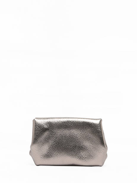 Coin Purse Leather Paul marius Gray vintage GUSTAVE other view 2