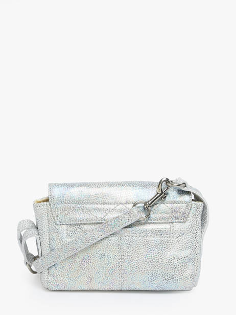 Sac BandouliÃ¨re Diane Xs Granite Cuir Paul marius Argent granite DIANXGRA vue secondaire 4