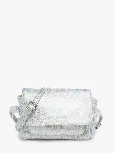 Sac BandouliÃ¨re Diane Xs Granite Cuir Paul marius Argent granite DIANXGRA