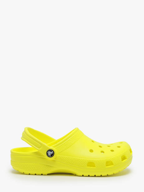 Slippers Classic Bone Crocs Yellow women 10001