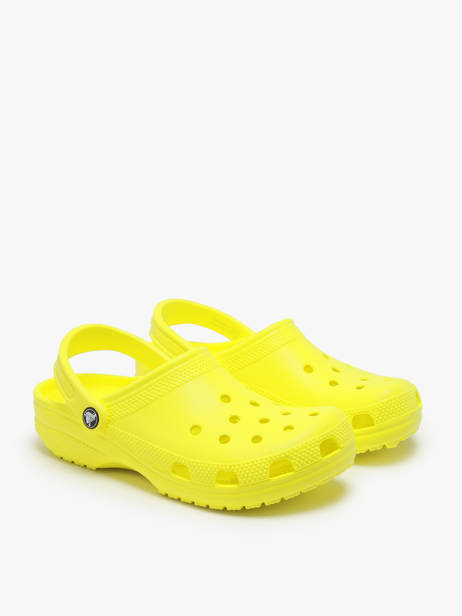 Slippers Classic Bone Crocs Yellow women 10001 other view 1