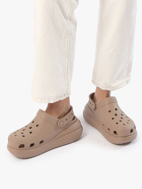 Slippers Crush Clog Crocs Brown women 207521 other view 2