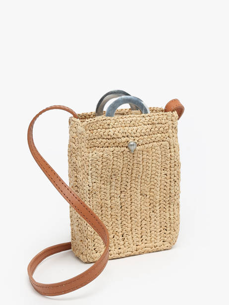 Crossbody Bag L'atelier Du Crochet Le voyage en panier White l'atelier du crochet AM776 other view 2