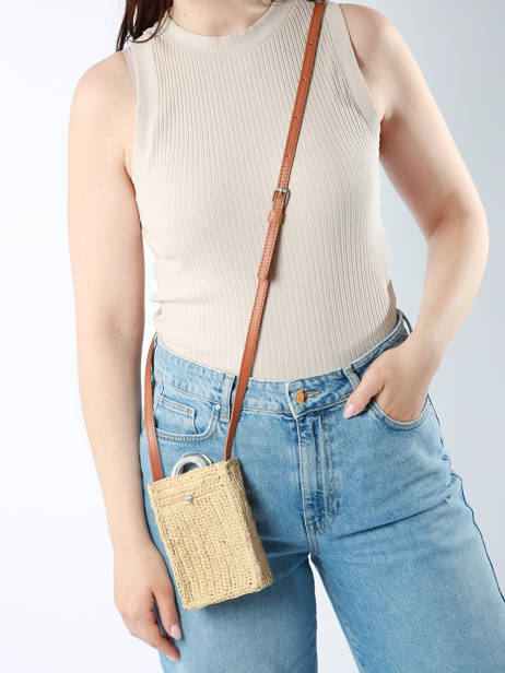 Crossbody Bag L'atelier Du Crochet Le voyage en panier White l'atelier du crochet AM776 other view 1
