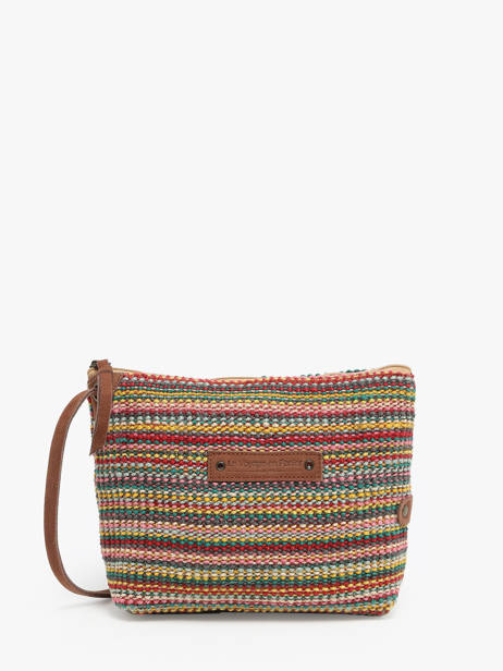 Shoulder Bag Over The Rainbow Raphia Le voyage en panier Multicolor over the rainbow PM457