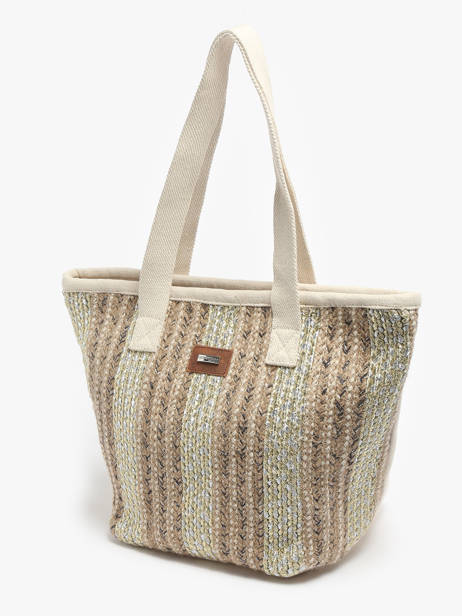 Shopping Bag Comino Burlap Les tropeziennes Beige comino TZ01 other view 2