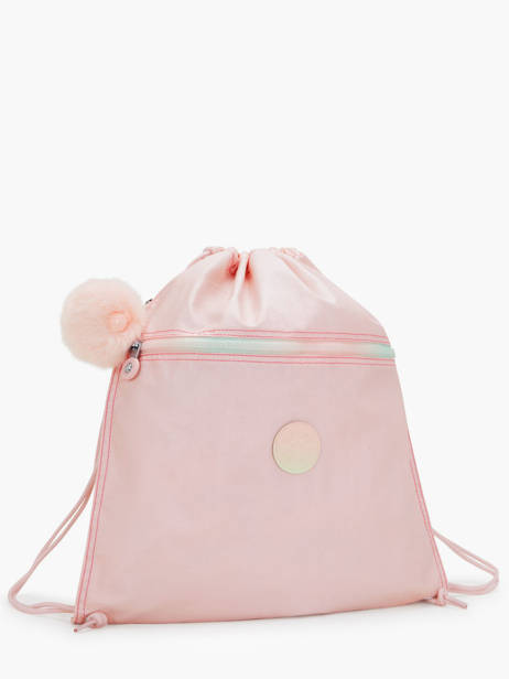 Gym Bag Kipling Pink back to school / pbg KI4786 other view 2