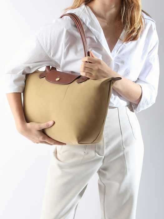 Longchamp Le pliage original Hobo bag Yellow