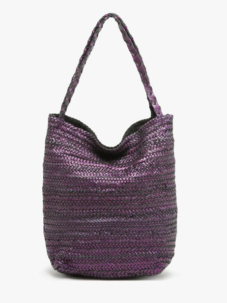 Shoulder Bag Heritage Leather Biba Violet heritage RUB1L