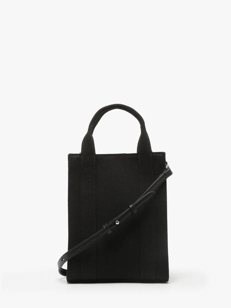Sac BandouliÃ¨re Rsg Coton Karl lagerfeld Noir rsg 240W3890 vue secondaire 3