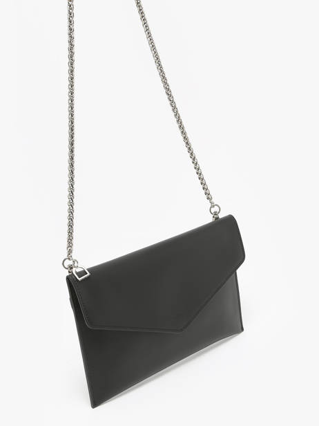 Pochette De SoirÃ©e L Paddock Cuir Etrier Noir paddock EPAD075L vue secondaire 2