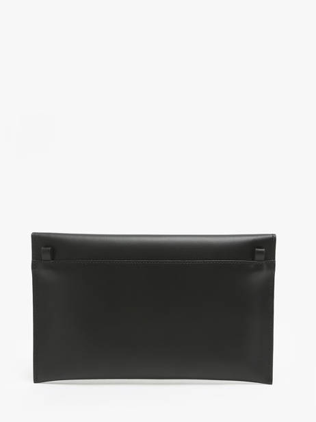 Pochette De SoirÃ©e L Paddock Cuir Etrier Noir paddock EPAD075L vue secondaire 4