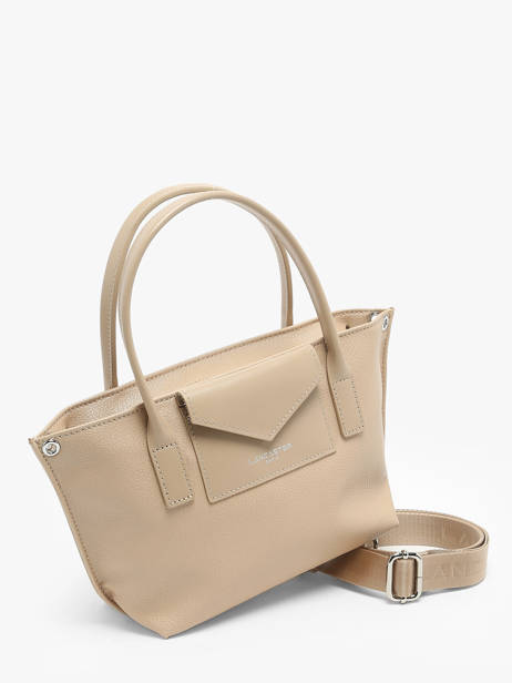 Shoulder Bag Maya Leather Lancaster Beige maya 88 other view 2