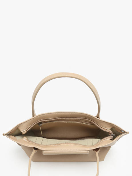 Shoulder Bag Maya Leather Lancaster Beige maya 88 other view 3
