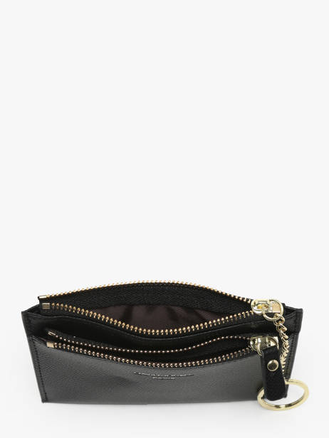 Coin Purse With Card Holder David jones Black saffiano DJ0089 other view 1