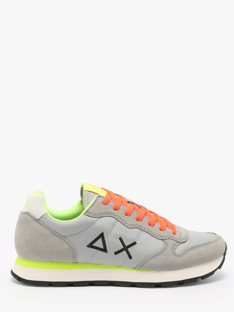 Sneakers Tom Fluo Sun68 Gray men Z35102