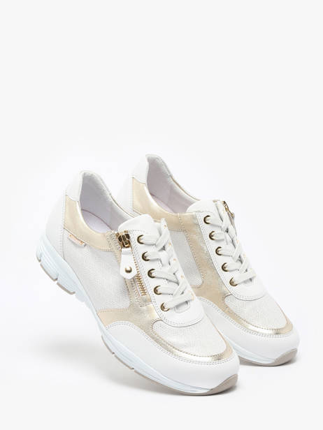 Sneakers Ylona En Cuir Mephisto Blanc women P5146918 vue secondaire 2