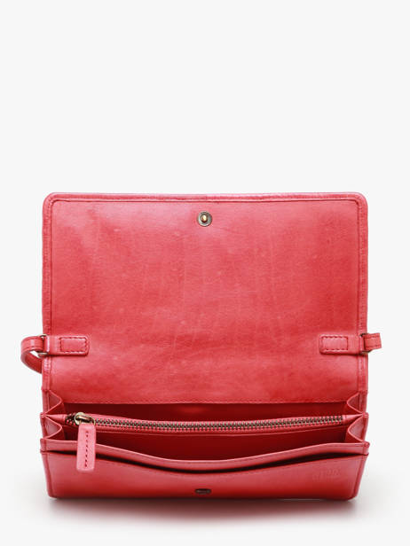 Sac Bandoulière Heritage Cuir Biba Rouge heritage ROU1L vue secondaire 3