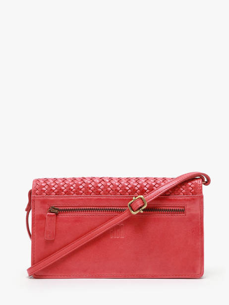 Sac Bandoulière Heritage Cuir Biba Rouge heritage ROU1L vue secondaire 4