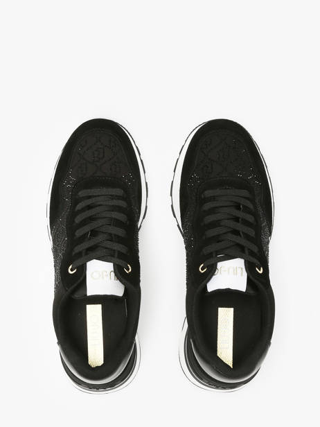 Sneakers Amazing 20 In Leather Liu jo Black women BA5043PX other view 4