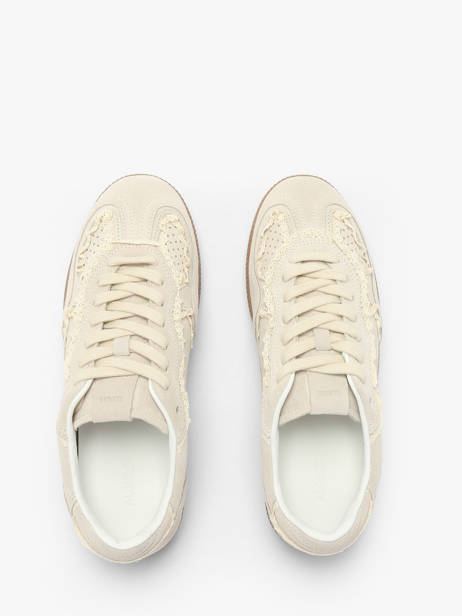Sneakers Tb.490 Crochet In Leather Alohas Beige women 10082301 other view 4