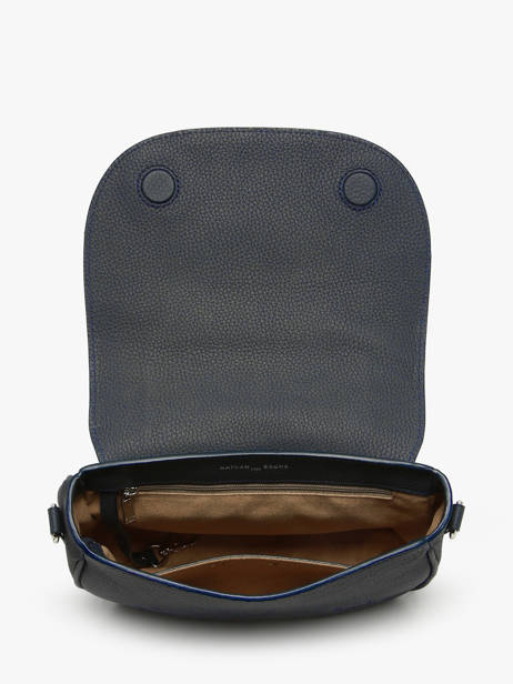 Leather Ponant Crossbody Bag Nathan baume Blue regate 10 other view 3