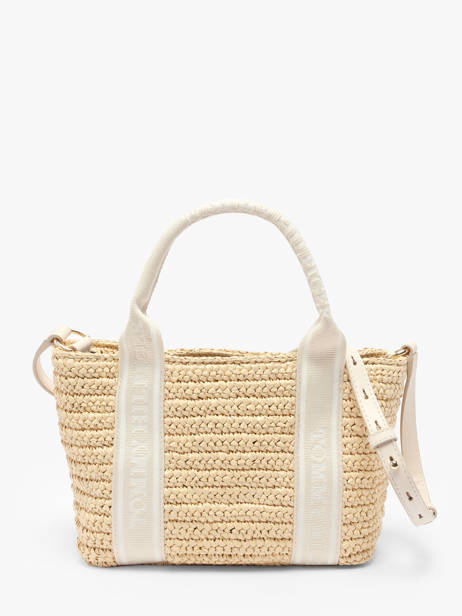 Sac PortÃ© Ã©paule Th Spring Logo Polyurethane Tommy hilfiger Blanc th spring logo AW17199 vue secondaire 4