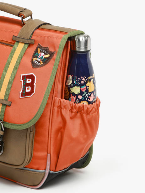 Satchel 3 Compartments Cameleon Orange vintage urban PBVBCA41 other view 5