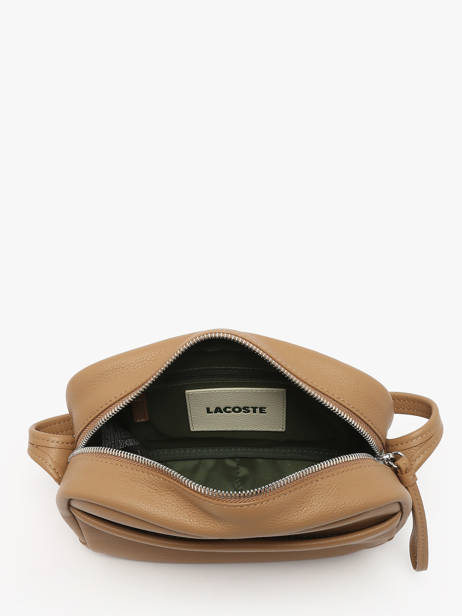 Shoulder Bag City Court Leather Lacoste Beige city court NF4506IE other view 3