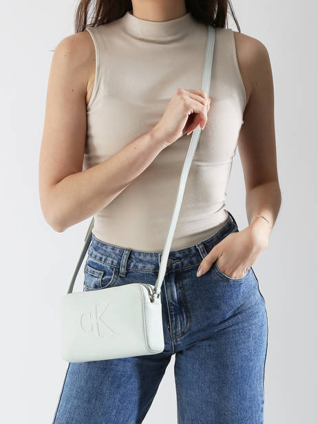 Shoulder Bag Sculpted Calvin klein jeans Green sculpted 4K3036G other view 1