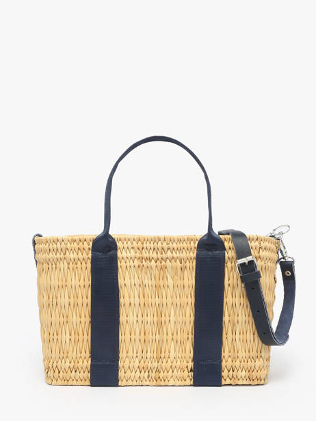 Handbag Estival Straw Le voyage en panier Blue estival PM779 other view 4
