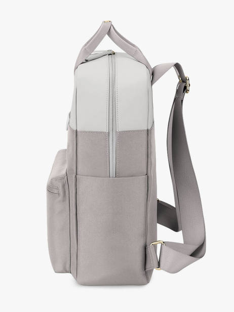 1 Compartment Backpack Kapten and son Violet backpack S other view 2