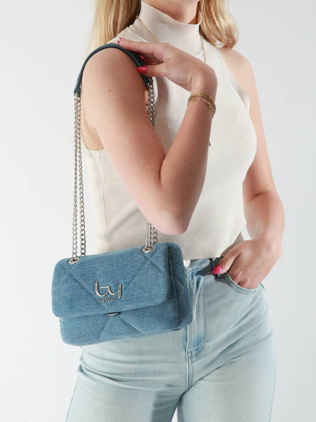 Sac Bandoulière Dorado Denim By byblos Bleu dorado denim BS35B02D vue secondaire 1