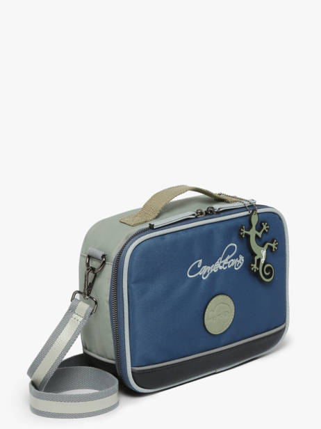 Lunch Bag Cameleon Blue vintage urban BL24 other view 1