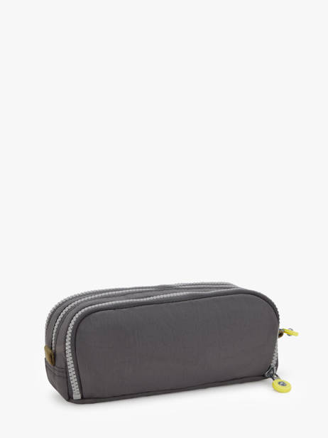 Trousse 3 Compartiments Kipling Gris back to school K13564 vue secondaire 2