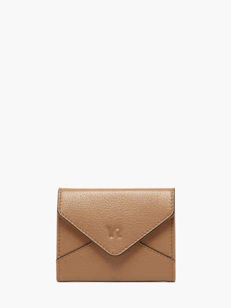 Coin Purse Leather Yves renard Brown enveloppe 29250
