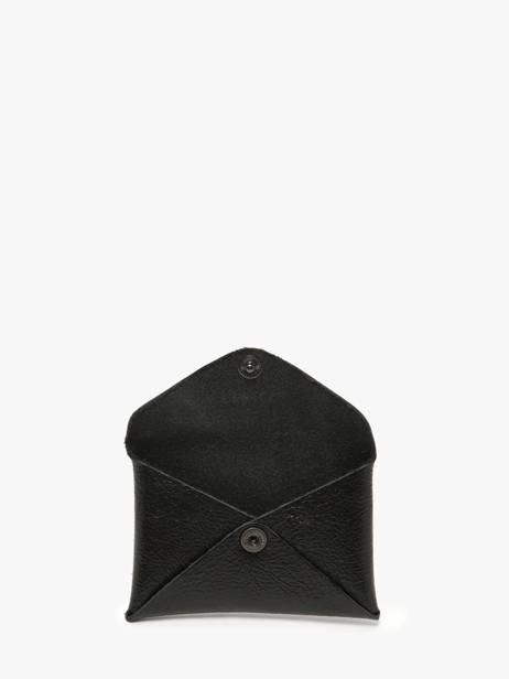Card Holder Etincelle Irisée Leather Etrier Black etincelle irisee EETI5003 other view 1