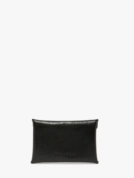 Card Holder Etincelle Irisée Leather Etrier Black etincelle irisee EETI5003 other view 2