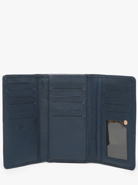 Medium Leather Tradition Wallet Etrier Blue tradition ETRA095M other view 1