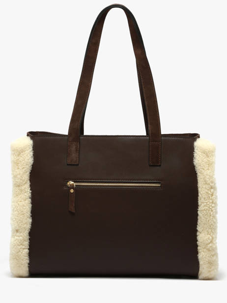Cabas M Alpin Cuir Etrier Marron alpin EALP140M vue secondaire 4