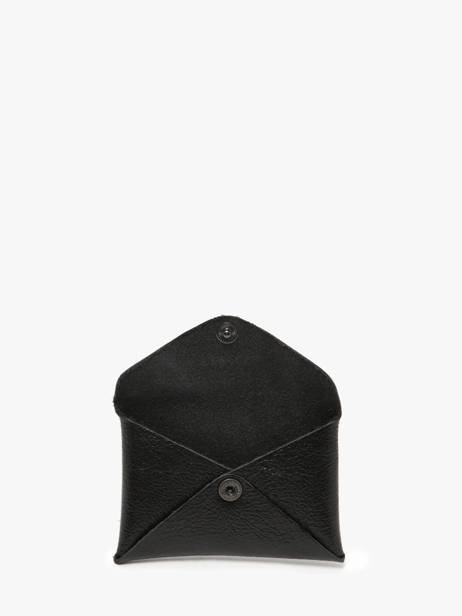Card Holder Etincelle Irisée Leather Etrier Black etincelle irisee EETI5003 other view 3