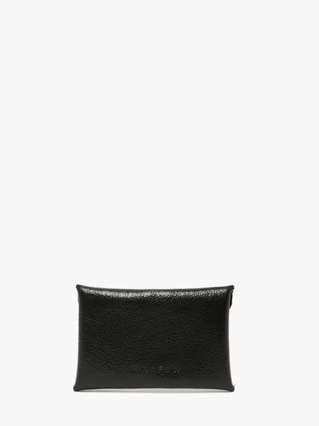 Card Holder Etincelle Irisée Leather Etrier Black etincelle irisee EETI5003 other view 4