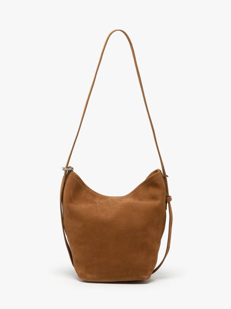 Crossbody Bag Cavalier Nubuck Leather Etrier Brown cavalier nubuck ECAN126S other view 7