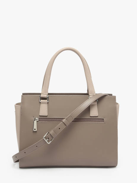 Sac Trapèze Smooth Cuir Lancaster Gris smooth 3 vue secondaire 3