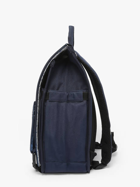 2-compartment Backpack Cabaia Blue school L other view 3