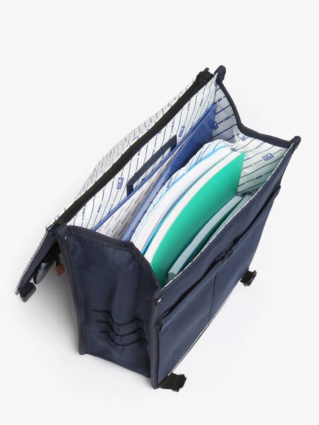 2-compartment Backpack Cabaia Blue school L other view 4