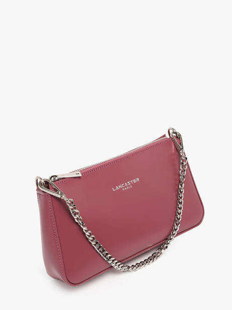 Leather Suave Baguette Bag Lancaster Pink suave even 14 other view 1